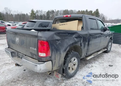 2023 Ram 1500 Classic Tradesman 4X4 5'7 Box from USA, damaged, VIN 1C6RR7KG2PS555652